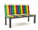Скамейка для детских площадок «Палитра» 1,8 м (разноцветная)