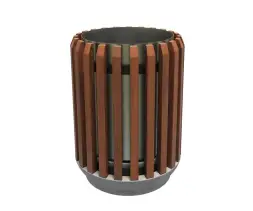 Урна с бетонным основанием «Бульвар»