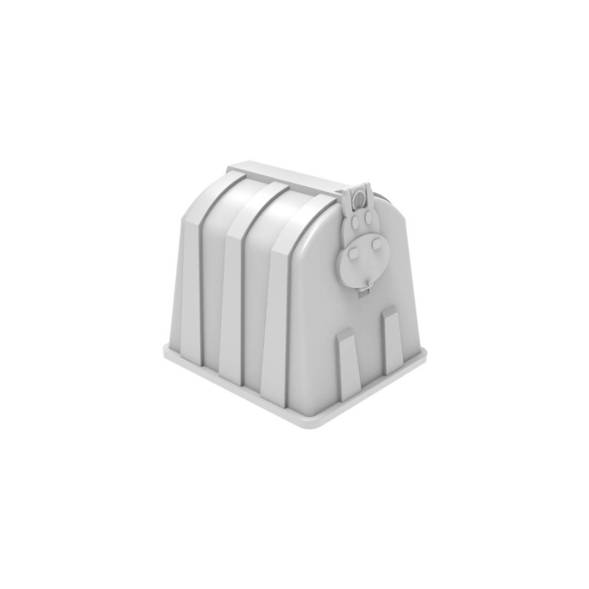 Домик для телёнка малый светонепроницаемый