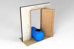 Емкость H 300л зеленая