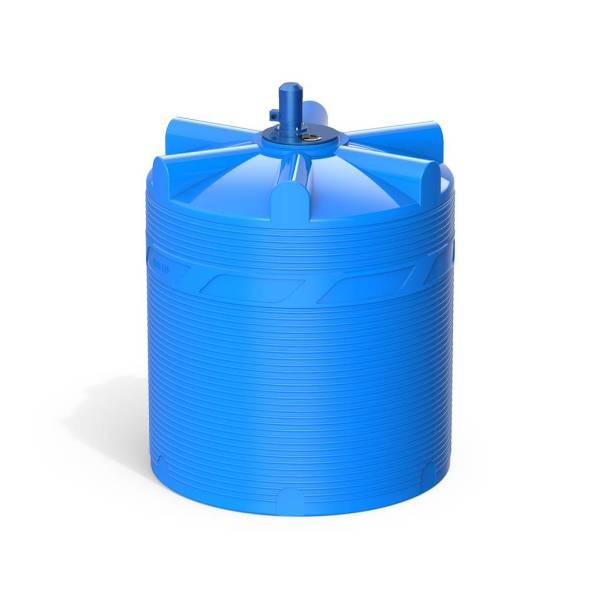 Емкость V 5000 литров с турбинной мешалкой