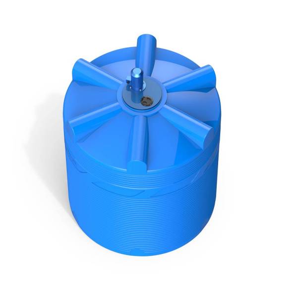 Емкость V 5000 литров с турбинной мешалкой