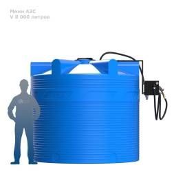 Мини АЗС V 8000 Китай Премиум JYB60 - раздаточная колонка со счетчиком