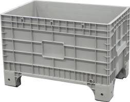 Крупногабаритный пластиковый контейнер Big Box на ножках, 1017х636х673 мм, серый [B-Box 1065 Mini серый] 