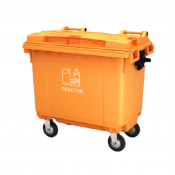 Наклейка для раздельного накопления (для контейнера 660 л)