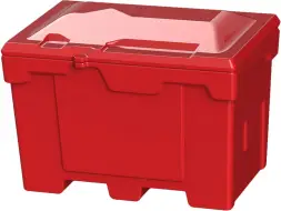 Контейнер для песка морозостойкий мм, 500 л, красный