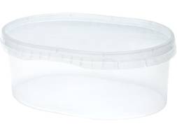 Контейнер 1 литр овальный