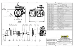 Мотопомпа бензиновая Banjo 300P6PRO для КАС/СЗР комплект с фитингами
